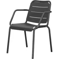 cane-line - copenhagen chaise outdoor, gris lave / aluminium