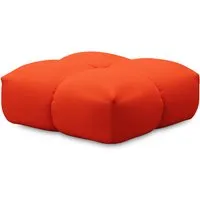 out objekte unserer tage - sander pouf large, orange pur (vidar 4 0542 par kvadrat)