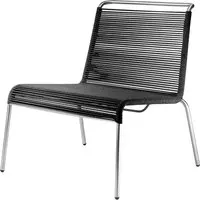 fdb møbler - m20l teglgård fauteuil lounge outdoor, cordelette noire