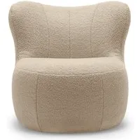 freistil - 173 fauteuil (teddy edition), gris pierre (6532)