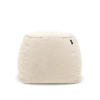 freistil - 173 pouf (édition teddy), ø 55 cm, blanc crème (6530)