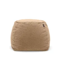 freistil - 173 pouf (teddy edition), ø 55 cm, brun-beige (6533)
