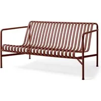 hay - palissade lounge sofa, iron red
