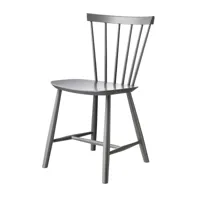 fdb møbler - j46 chaise, hêtre gris