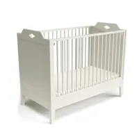 cam cam copenhagen - luca lit de bébé, 126 x 67 cm, light sand