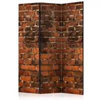 paravent 3 volets - brick shadow [room dividers]