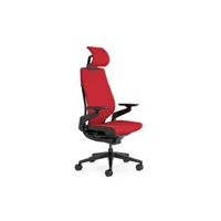 fauteuil de bureau steelcase gesture rouge