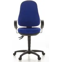 fauteuil de bureau topstar siège de bureau / siège pivotante ergo sydney, microfibre bleu