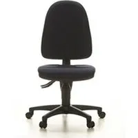 fauteuil de bureau topstar siège de bureau / siège pivotant point 20, tissu bleu foncé
