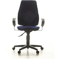 fauteuil de bureau topstar siège de bureau / siège pivotant sydney pro, tissu bleu