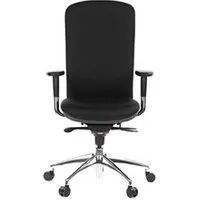 fauteuil de bureau hjh office siège de bureau / fauteuil de direction high-tec tissu noir