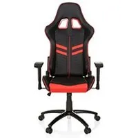 chaise gaming hjh office chaise gaming / chaise de bureau league pro simili cuir noir / rouge