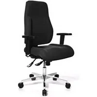 fauteuil de bureau topstar chaise de bureau / chaise pivotante p91 al.g3 noir