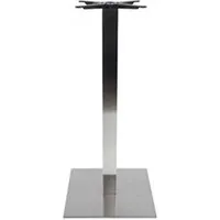 table de cuisine paris prix pied de table sans plateau 110cm stainless steel 50x50x110 cm