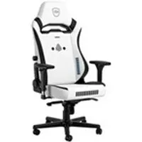 chaise gaming noblechairs siège gaming hero séries stormtrooper edition blanc et noir
