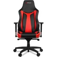 chaise gaming arozzi fauteuil ergonomique vernazza rouge et noir