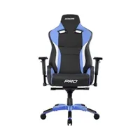 chaise gaming ak racing chaise gaming akracing série masters pro noir et bleu
