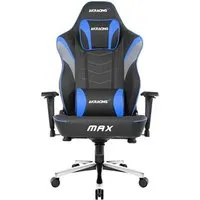 chaise gaming ak racing chaise gaming akracing série masters max noir et bleu