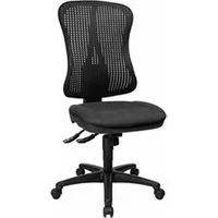 fauteuil de bureau topstar chaise de bureau / chaise pivotante hjh solution basic anthracite