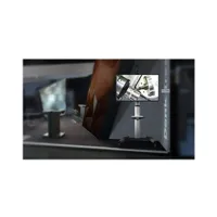 meubles tv reflecta 70vc-shelf - pied - pour tv - aluminium - noir, argent - taille d'écran : 37"-70" - interface de montage : 600 x 400 mm - posé sur le sol