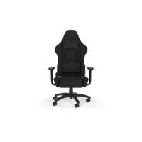 chaise gaming corsair tc100 relaxed - fabric (noir/noir)