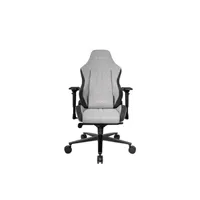 chaise gaming rekt rekt ultim8 chaise gaming en tissu premium - (gris clair)