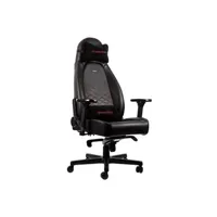 chaise gaming noblechairs siège gamer icon series noir et rouge