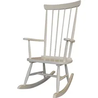 chaise vipack erik chaise à bascule 124cm blanche