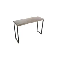 table d'appoint natacha.b table blanc scandinave en bois et métal