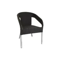 fauteuil de jardin bolero fauteuils bistro en rotin - x 4
