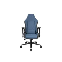 chaise gaming rekt ultim8 chaise gaming en tissu premium bleu