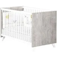 babyprice - scandi gris - lit bebe 120 x 60