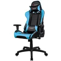 chaise gaming arozzi chaise gaming verona v2 double coussin nuque et dos - bleu turquoise fluo