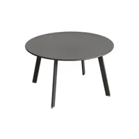 table de jardin hesperide table basse saona graphite d 70 cm hespéride