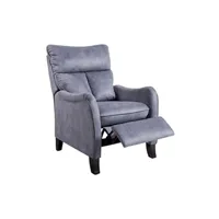 fauteuil de relaxation altobuy oviedo - fauteuil relax manuel bleu -
