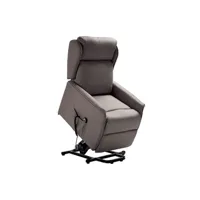 fauteuil de relaxation altobuy tabagon - fauteuil relax et releveur gris -