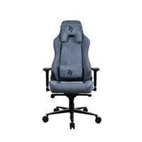 chaise gaming arozzi vernazza soft fabric - blue