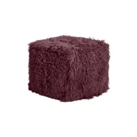 pouf sitting point pouf cube pamina bordeaux