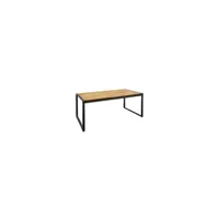 table de jardin bolero table rectangulaire acacia & acier (l)1800 x (p)900 mm