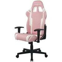 chaise gaming dxracer chaise gamer prince - rose et blanc