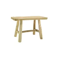 table basse aubry gaspard - table rectangulaire en teck massif