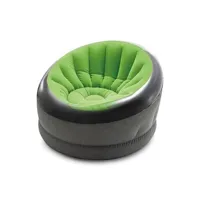 bouée et matelas gonflable intex fauteuil gonflable jazzy vert -