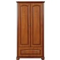 bibliothèque hucoco jaipur - armoire double porte salon/chambre à coucher - style marron