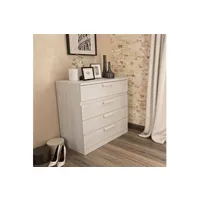 commode gami commode 4 tiroirs cyrus beige chiné