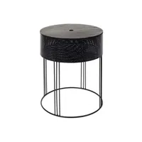 table d'appoint the home deco factory - table d'appoint coffre intégré chester