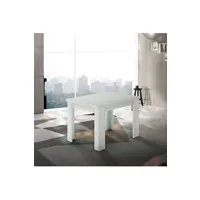 table à manger ahd amazing home design - table à manger extensible console livre blanc bois design jesi liber wood