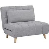 fauteuil de salon hucoco billyso - fauteuil style moderne salon - 103x94x82 - fonction gris