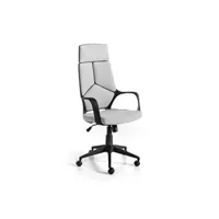 fauteuil de bureau paris prix - fauteuil de bureau ajustable ogea 117-127cm gris