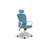 fauteuil de bureau franchi bürosessel - chaise de bureau ergonomique avec appui-tête design sepang ocean