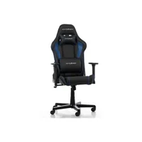 chaise gaming dxracer siège pc gamer prince p08 - noir et bleu